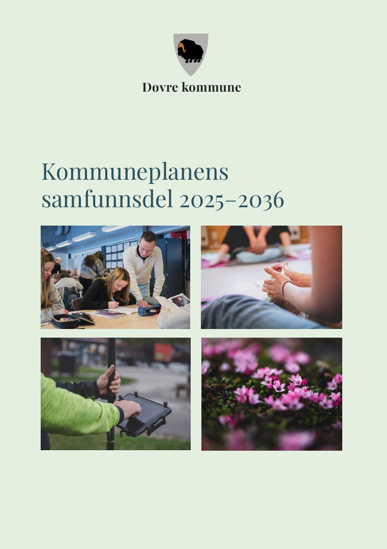 Framsida på samfunnsplanen